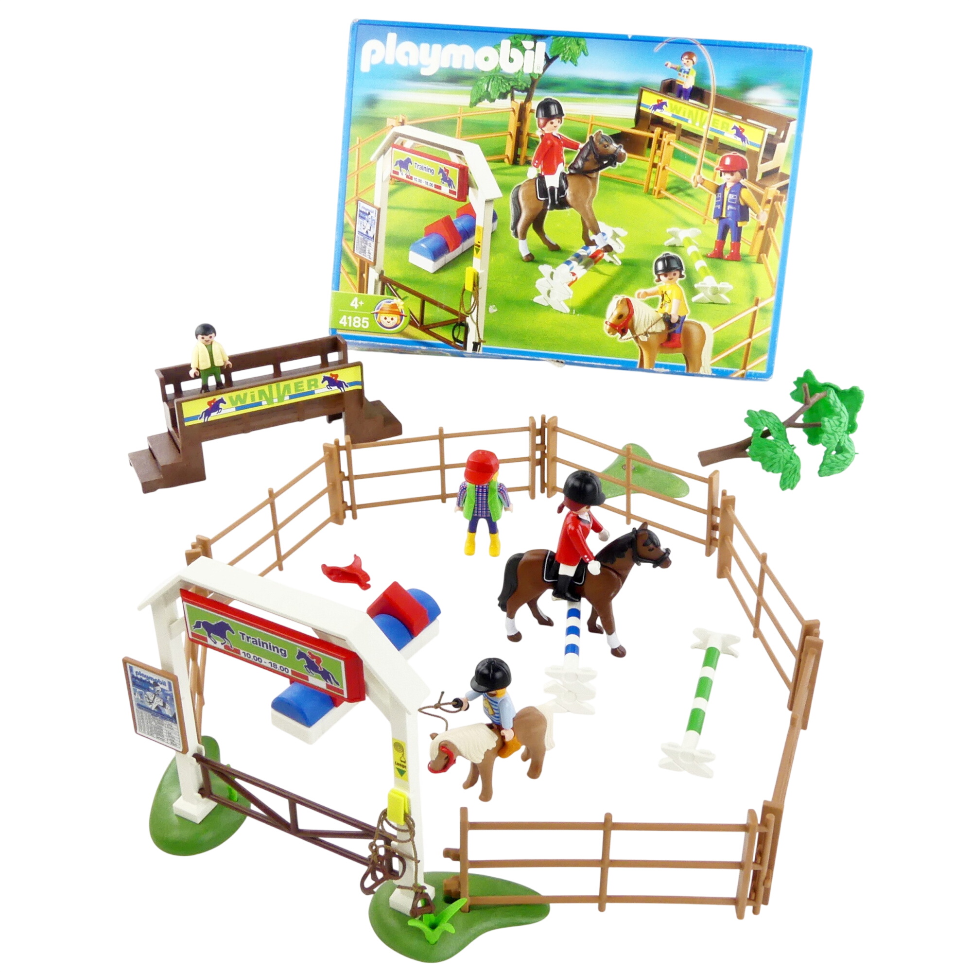Acheter Set Playmobil n°4185 La carrière et cavaliers 2006 Bon état - 15,00 € Set Playmobil n°4185 La carrière et cavaliers 2006 Bon état - reconditionné disponible sur Label Emmaüs